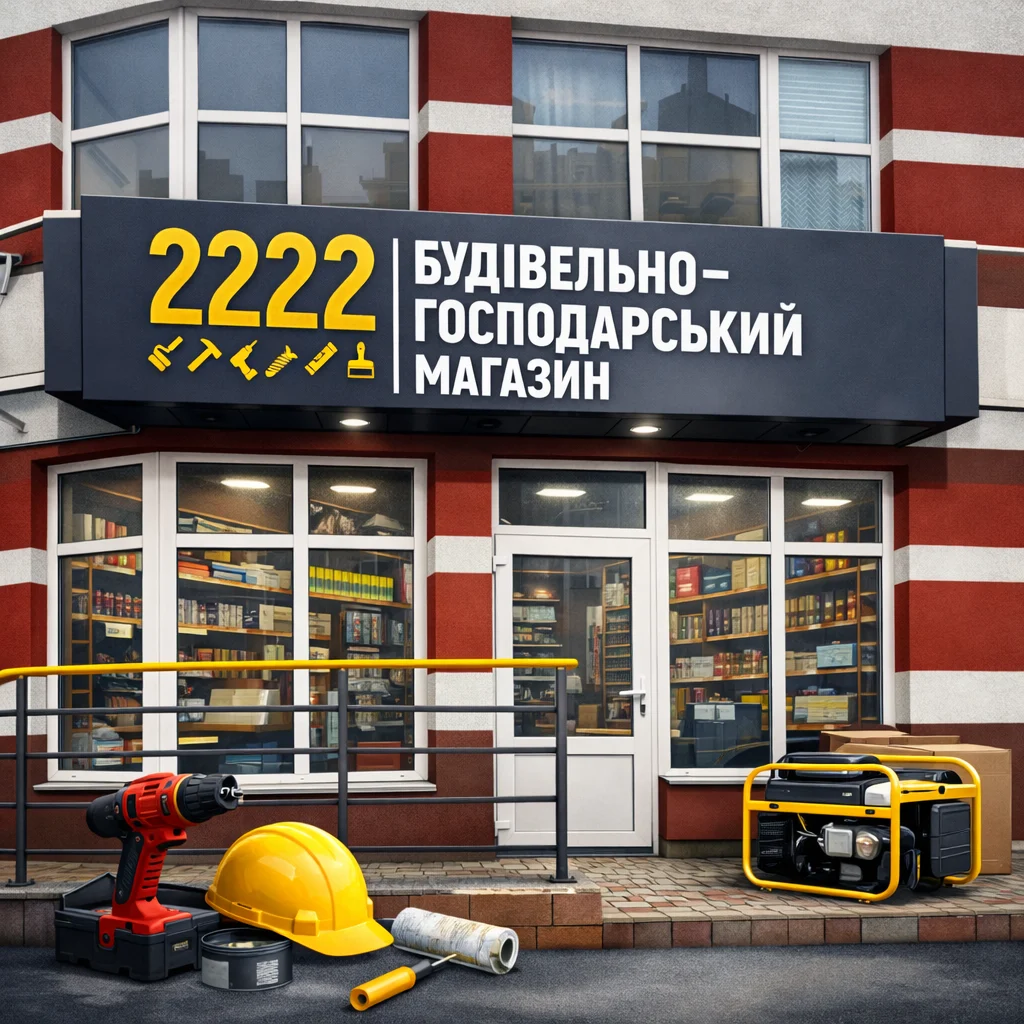 2222 Будівельно - господарський магазин